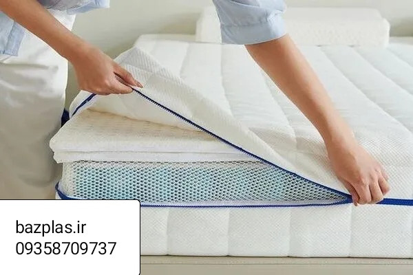 کاور خوشخواب وتشک پارچه ای زیب دار .عرض ۹۰